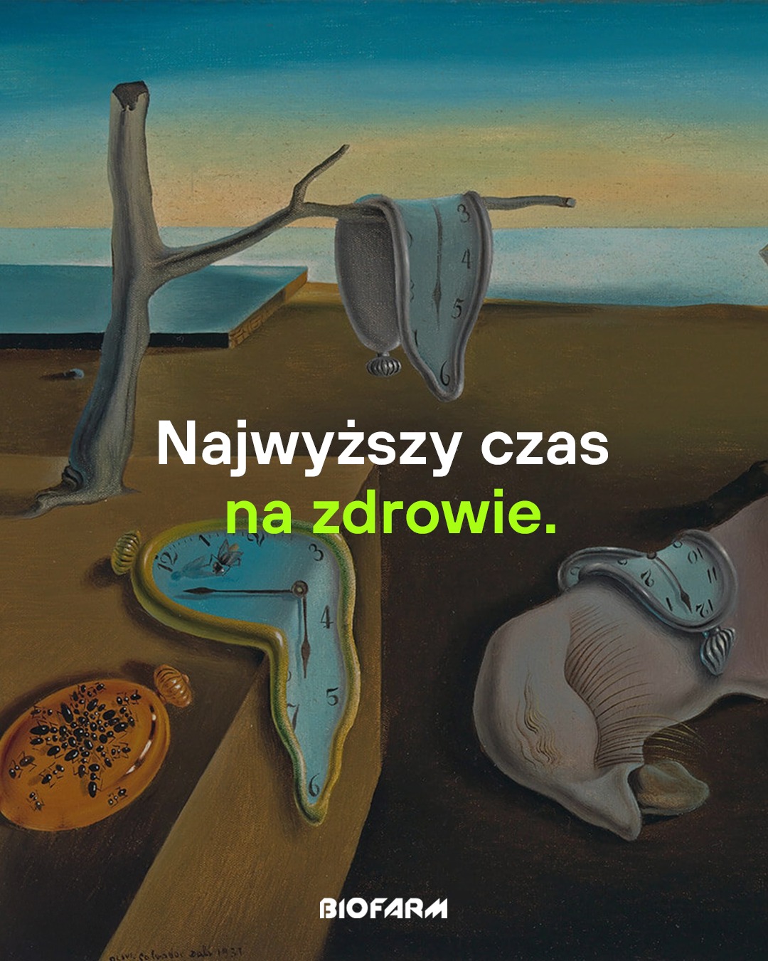 Każdemu zdarza się stracić poczucie czasu, ale jedno jest pewne - o zdrowiu trzeba pamiętać na bieżąco 🚨

Czas może się rozpływać, ale dobre nawyki nie powinny! 🕰️

#biorę #biofarm