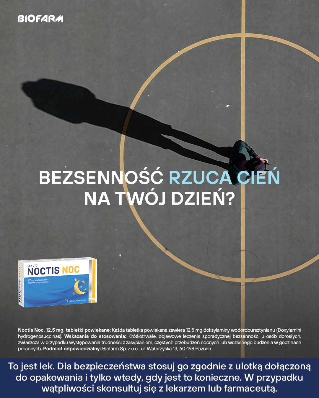 Bezsenność potrafi odebrać więcej, niż tylko nocny odpoczynek.

Czasem wystarczy kilka nieprzespanych nocy, by i dzień stawał się wyzwaniem.
Odzyskaj siebie. Zacznij od snu 🌙

#biorę
#biofarm