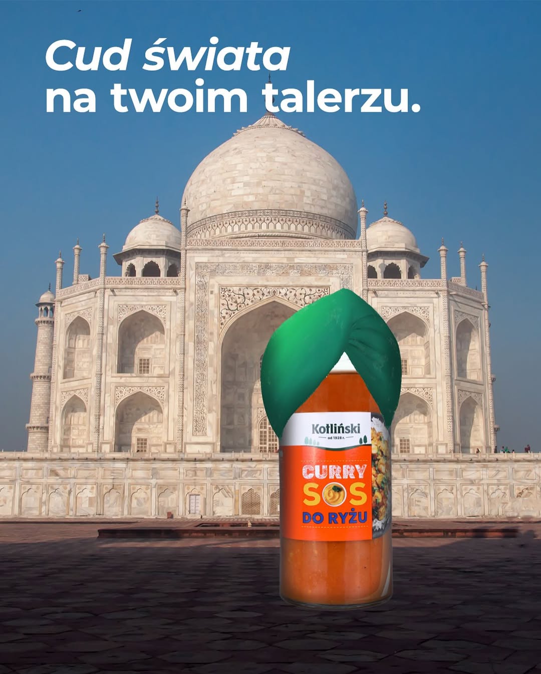 Namaste kulinarni podróżnicy 🙏

Dziś rozgrzewający serca sos curry przyjechał prosto z gorących Indii ❤️‍🔥

Ze sobą wziął wszystko to co najlepsze:
🥘 aromatyczne przyprawy,
🥘 wyjątkowy smak,
🥘 charakter nie do podrobienia.

Teraz Wasz ruch!

orient I curry I sos I tasty I food I trip I kotliński I obiad I indie