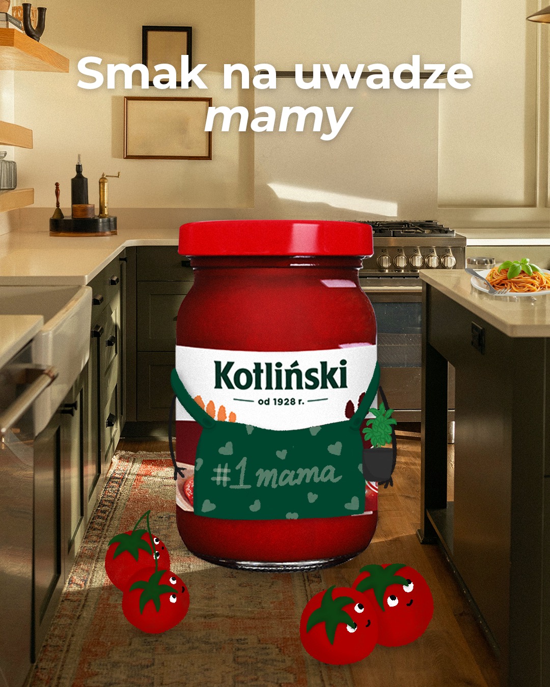 Mama zawsze wie, co najlepsze 💝
Świętujemy dzień wszystkich mam, które doprawiają życie i talerze z miłością!

Codziennie inspirujecie nas do tego, by ten świat stawał się smaczniejszym miejscem! 💖

mama I święto I koncentrat I smak I kotliński