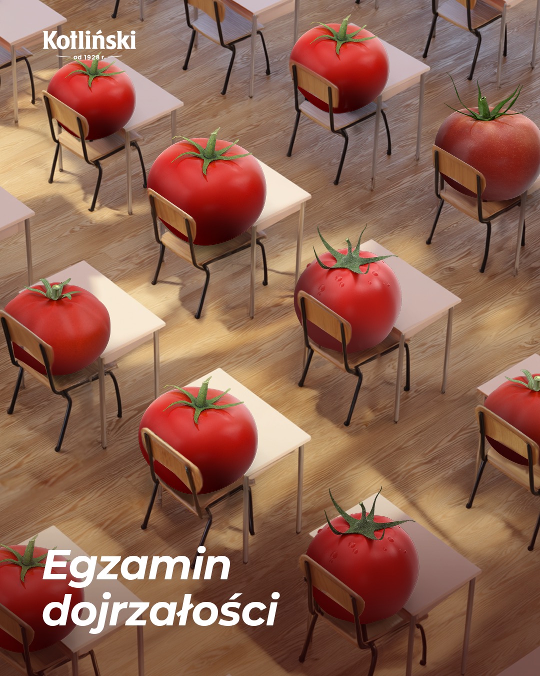 Ściągi schowane, stres w powietrzu, ale spokojnie – z takim poziomem dojrzałości, zdadzą śpiewająco! 🎓

Z Kotlińskim nie ma niedojrzałych decyzji – każdy składnik przechodzi selekcję ostrzejszą niż matura z matmy 🖊️

matura I dojrzałość I pomidor I egzamin I smak I kotliński
