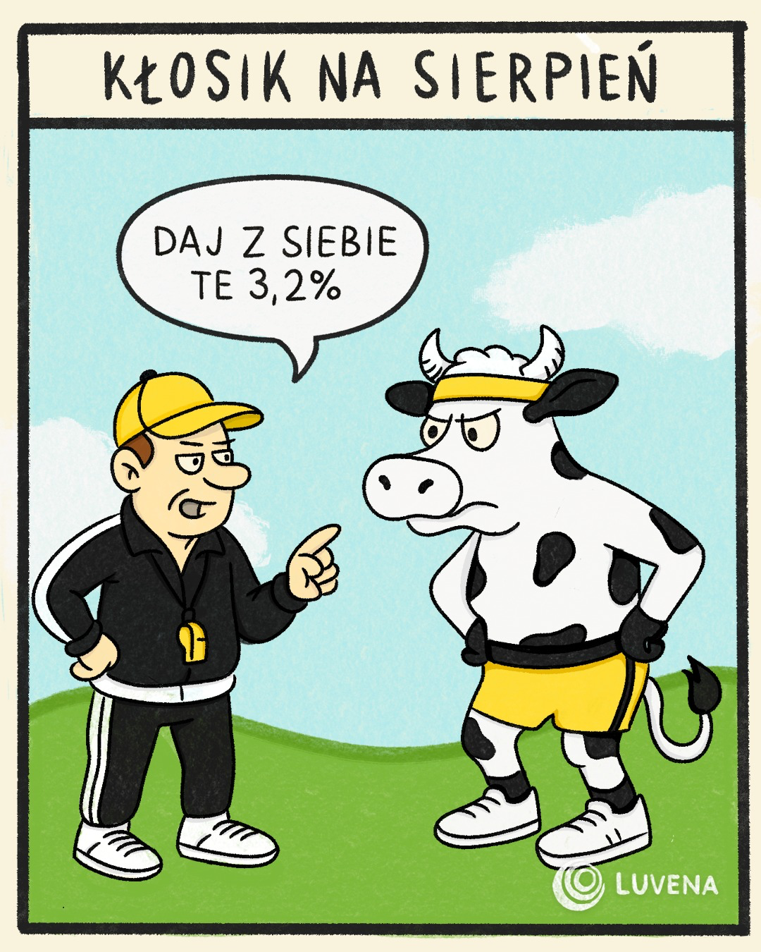 Rzućmy okiem na naszych łaciatych przyjaciół 🐮
Zawsze w formie, by dać z siebie 3,2%

W naszych oczach zasługują na 100% szacunku 😎