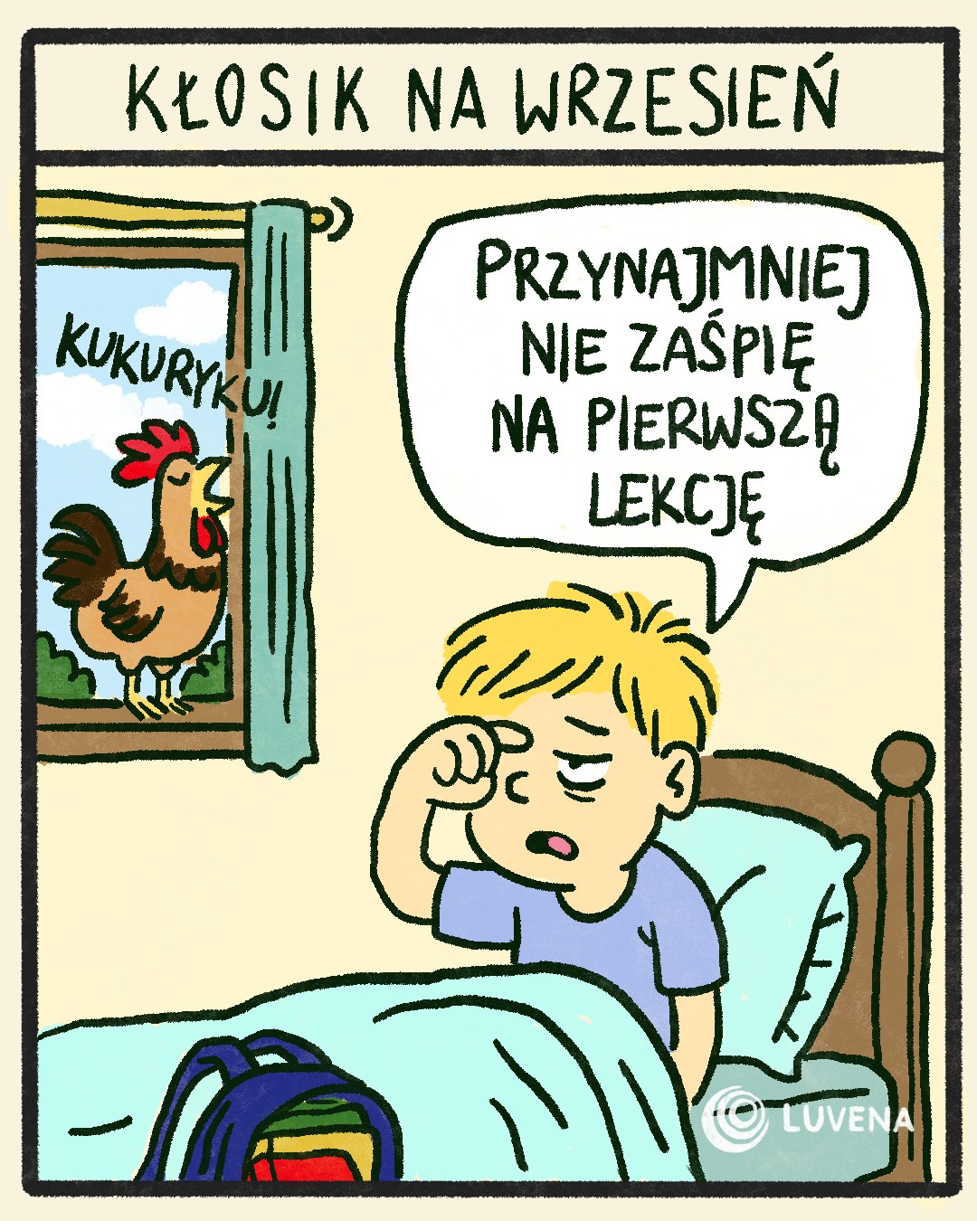 Z nowym rokiem szkolnym przychodzą nowe wyzwania, nie tylko dla dorosłych.
Gdy Twoje ręce walczą o najlepsze plony, ich sięgają po wiedzę 📚

Czasem jednak, największym wyzwaniem jest pobudka 🐔
